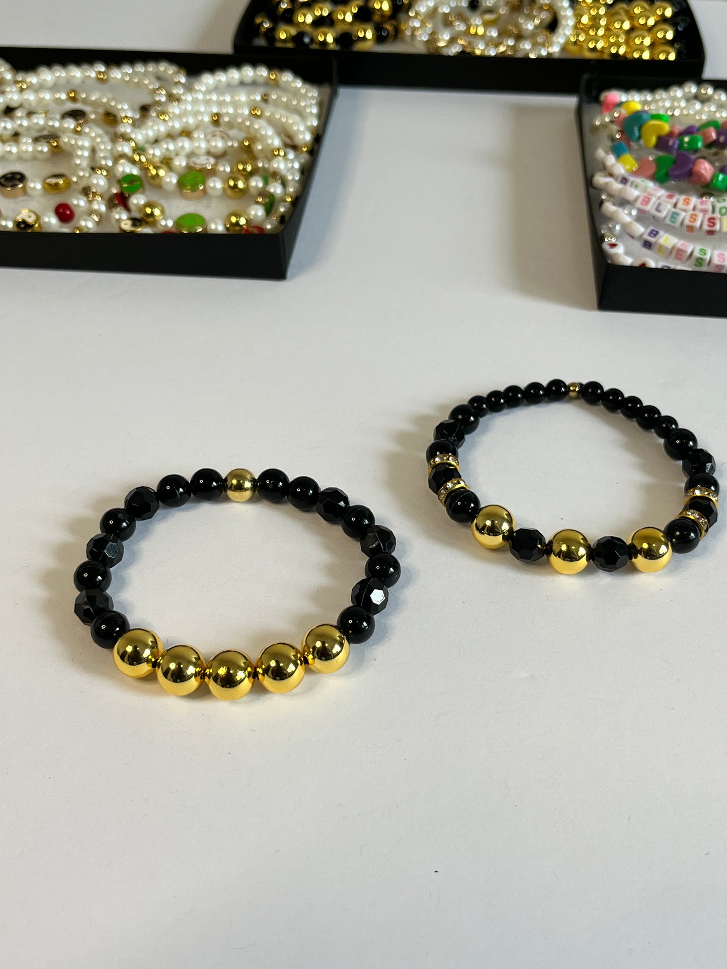 Midnight Gold Bracelet “3moons”