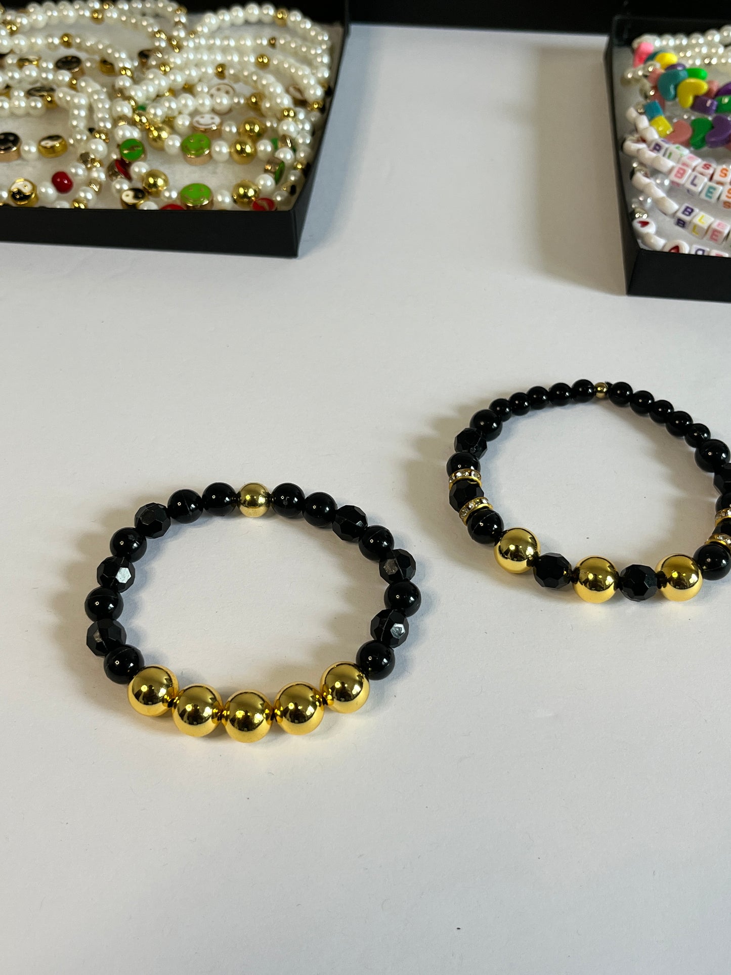 Midnight Gold Bracelet “3moons”