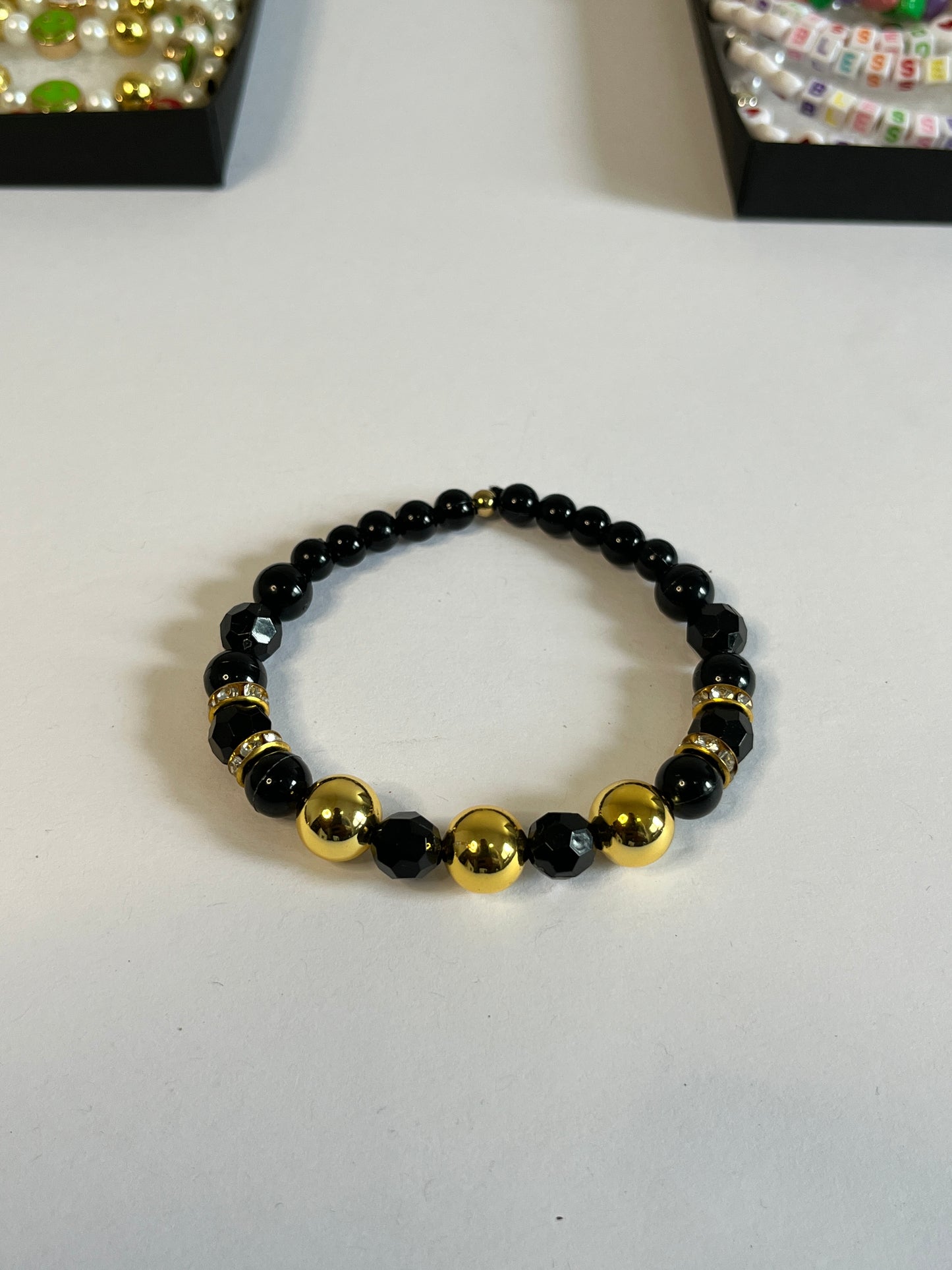 Midnight Gold Bracelet “3moons”