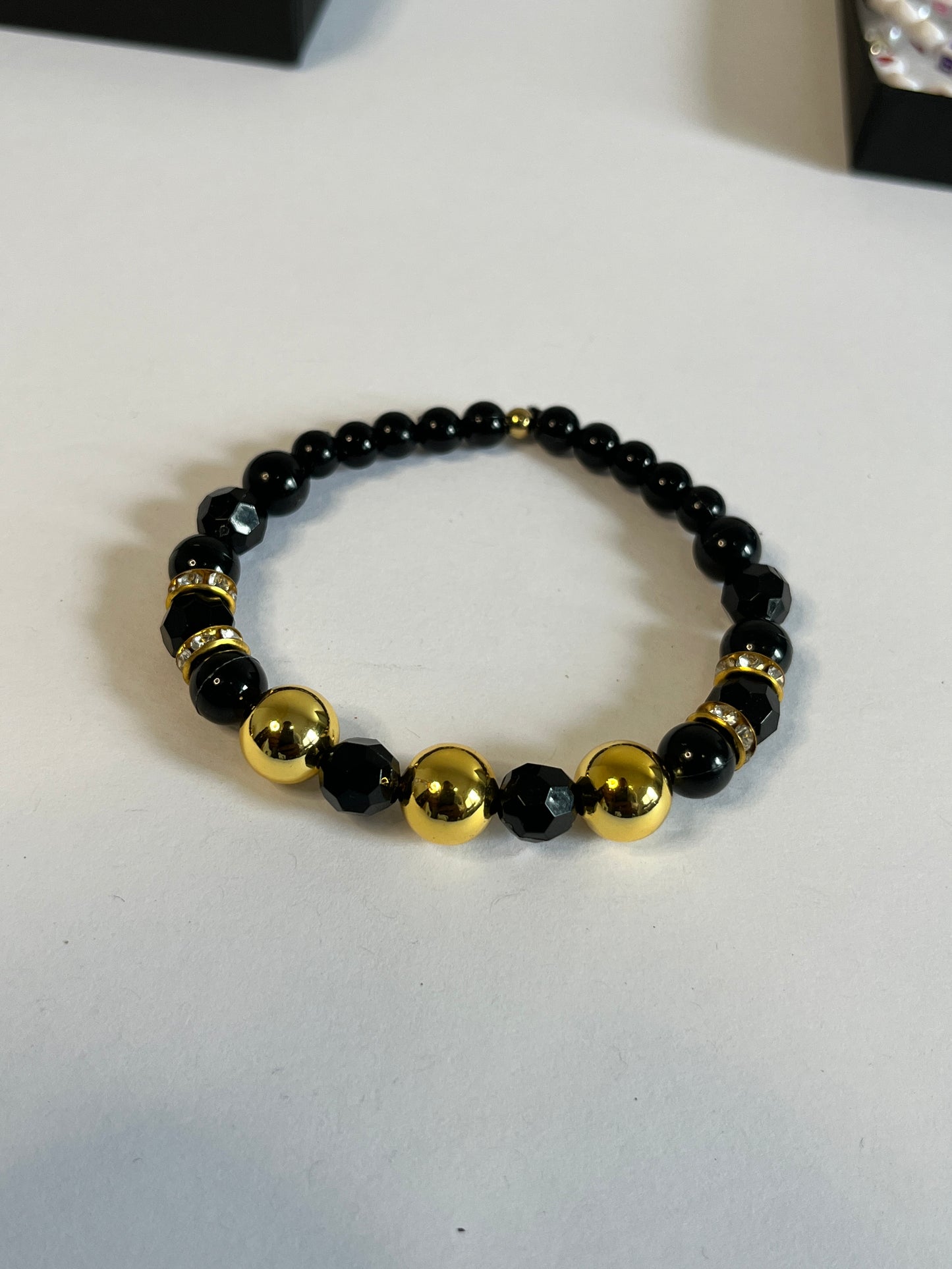 Midnight Gold Bracelet “3moons”