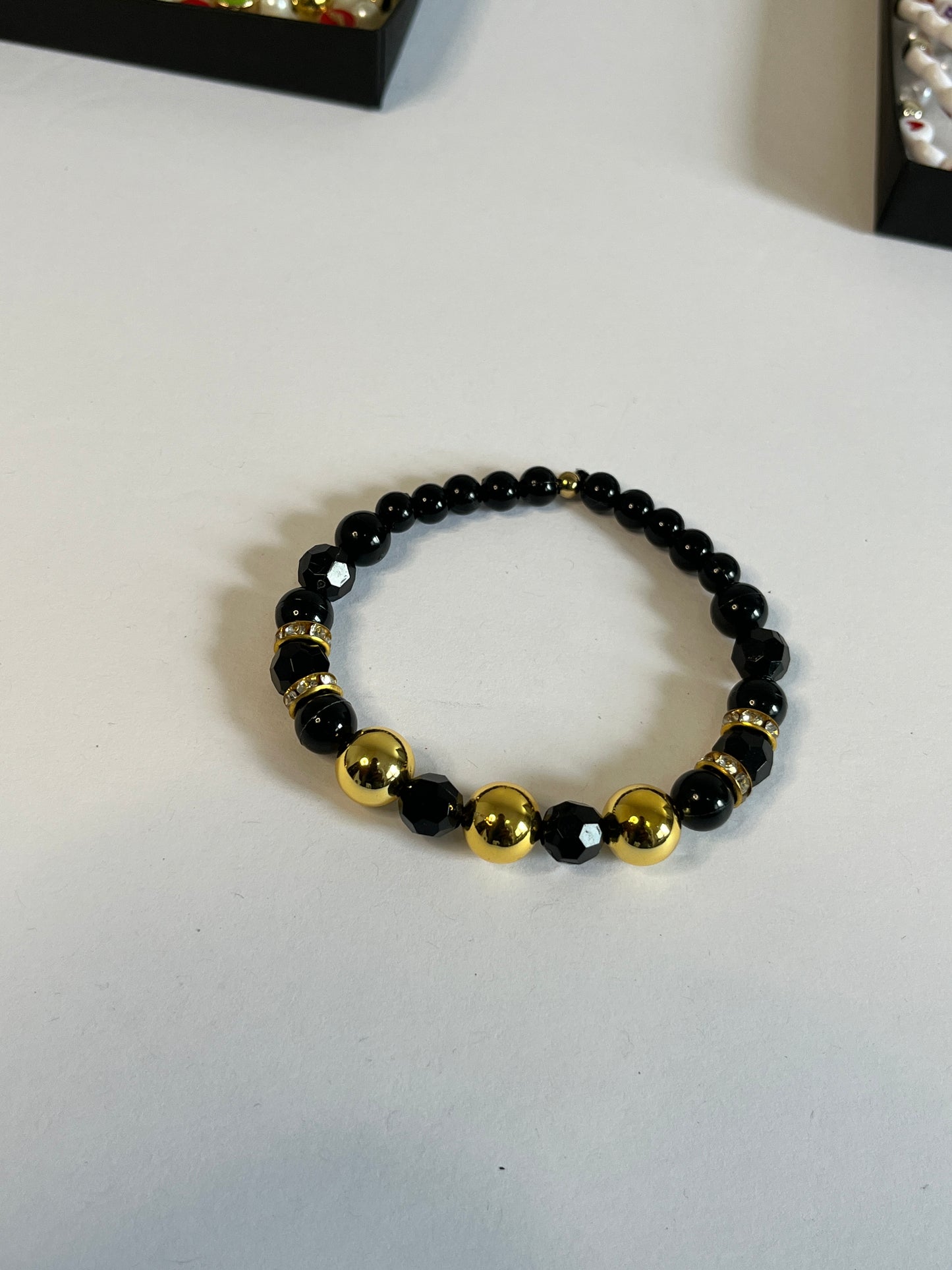 Midnight Gold Bracelet “3moons”