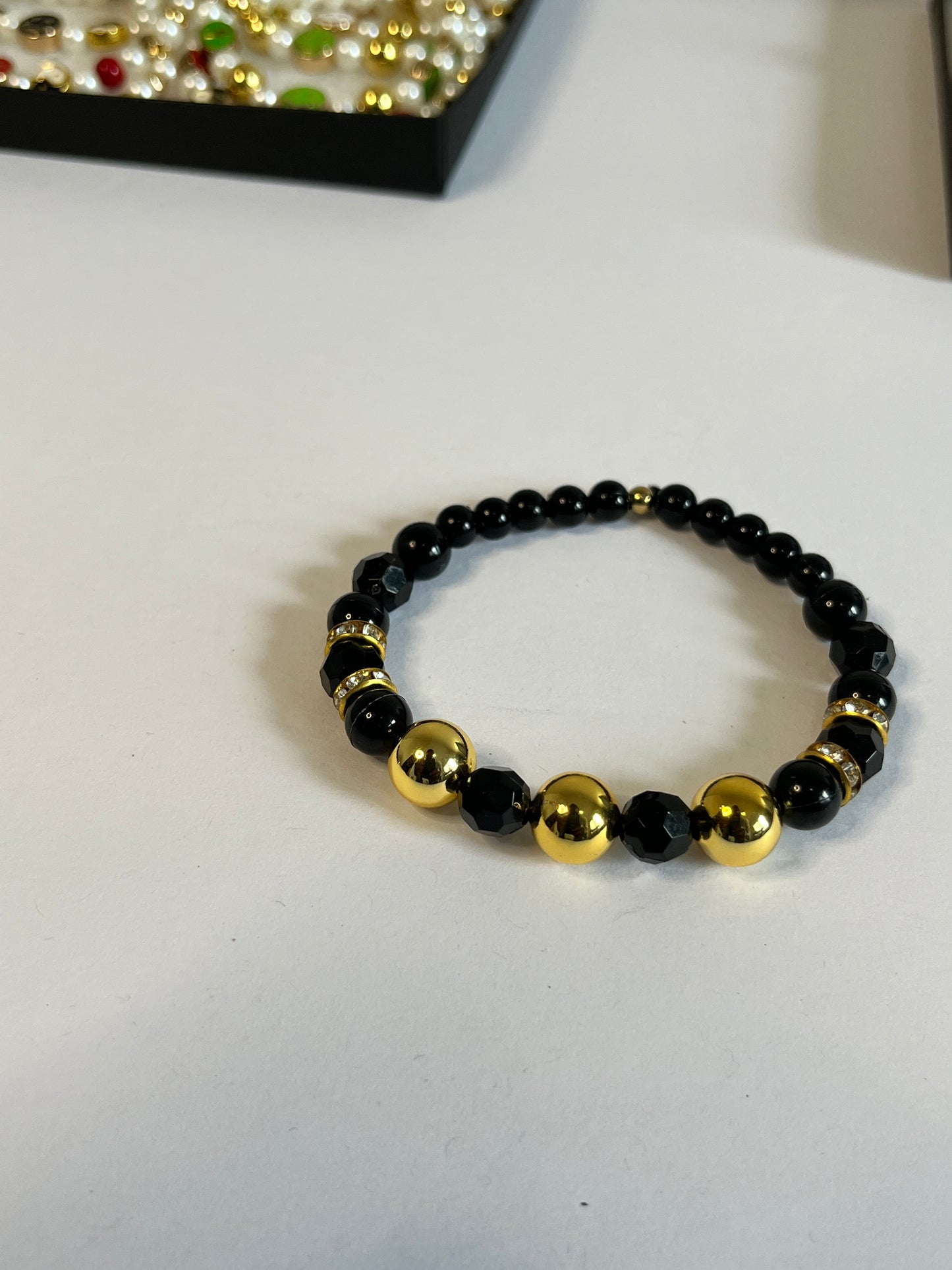 Midnight Gold Bracelet “3moons”