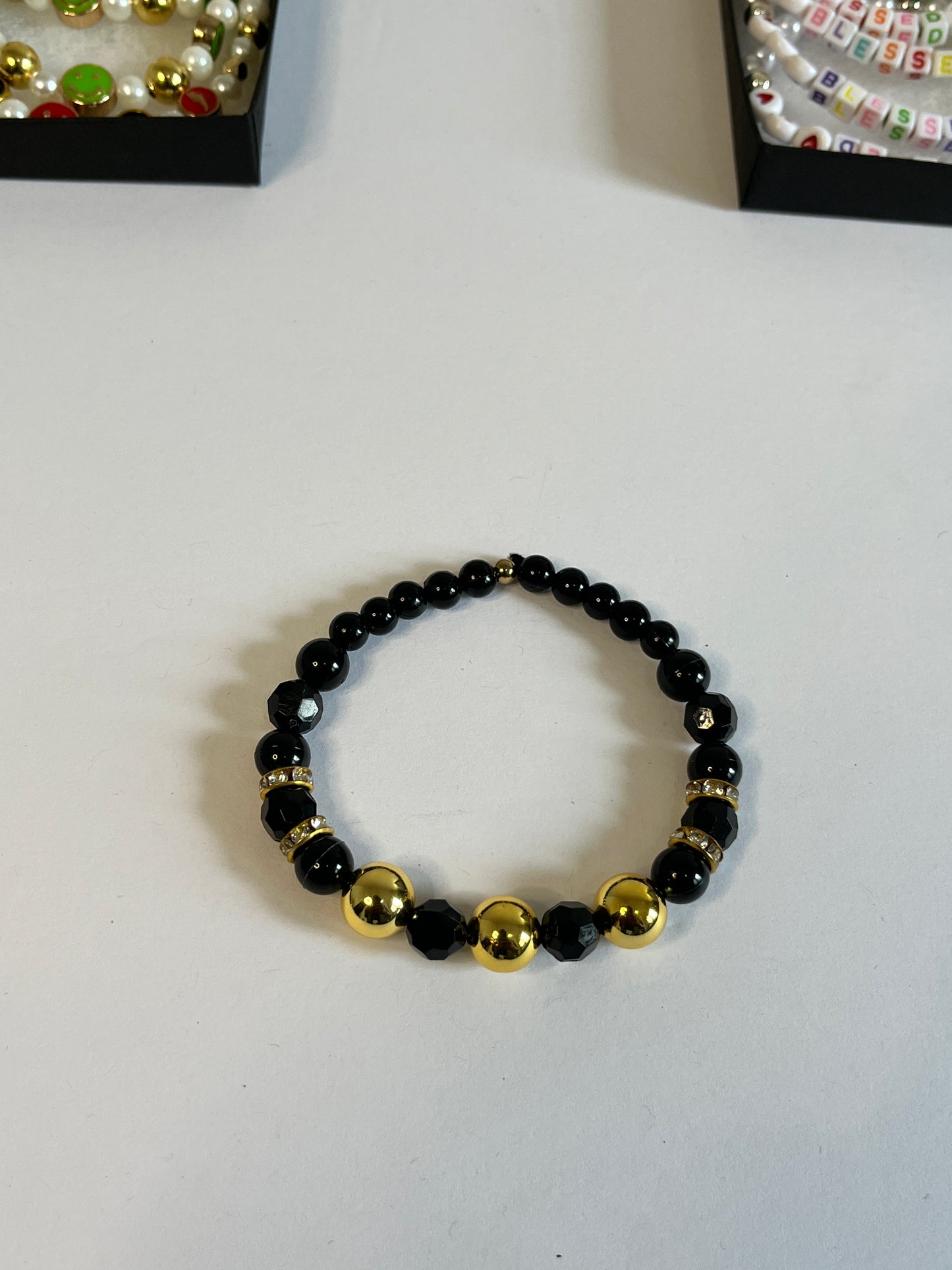 Midnight Gold Bracelet “3moons”