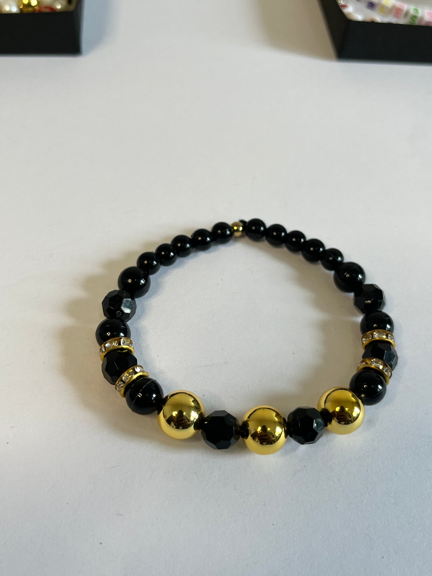Midnight Gold Bracelet “3moons”