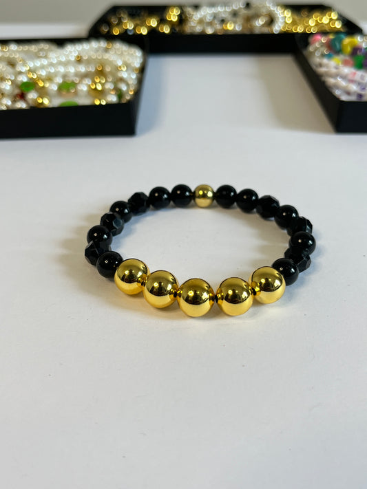 Midnight Gold Bracelet
